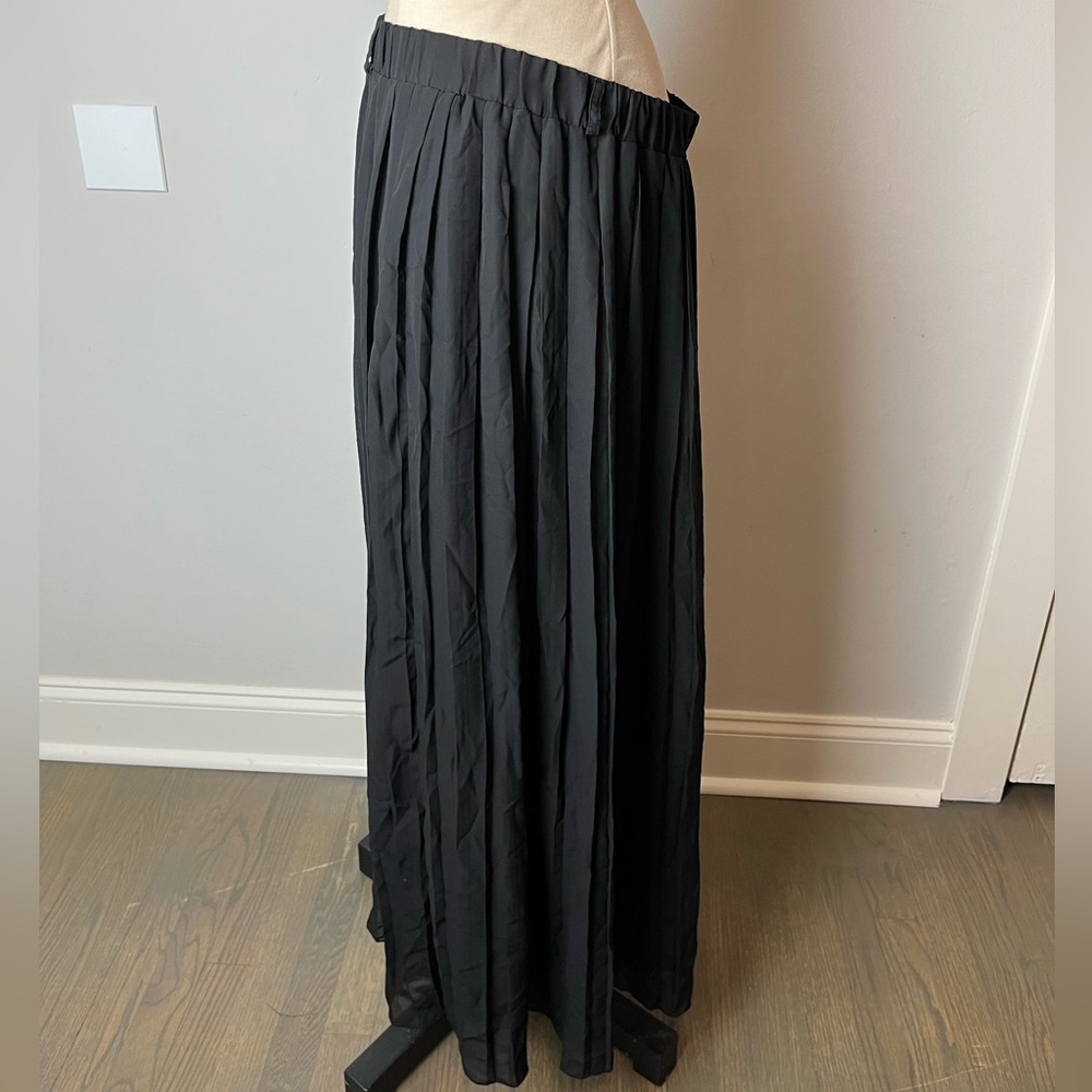 Joie Pleated Midi Skirt XL - Picture 5 of 9